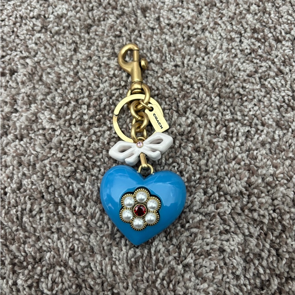 COACH Resin Heart Charm